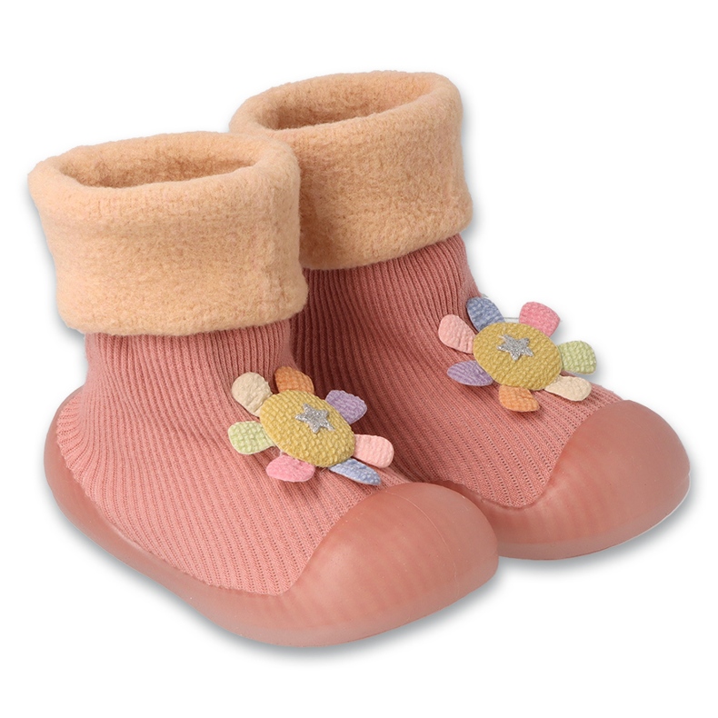 Befado Baby 002P054 rosa mit einer Blume