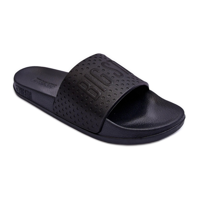 Klassische Damen-Flip-Flops Big Star MM274712 Schwarz