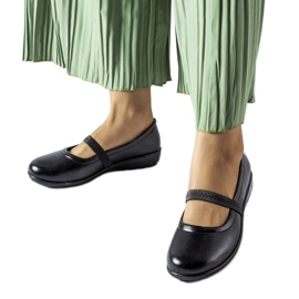 Schwarze Oakland-Ballerinas