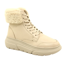Caprice Damenstiefel mit Fell 9-26220-41 144 Beige