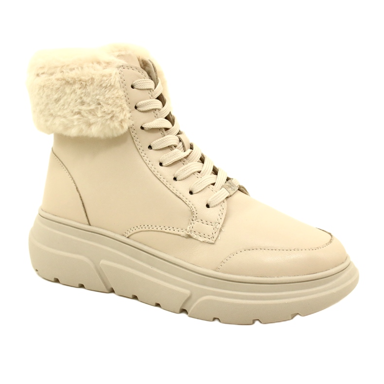 Caprice Damenstiefel mit Fell 9-26220-41 144 Beige
