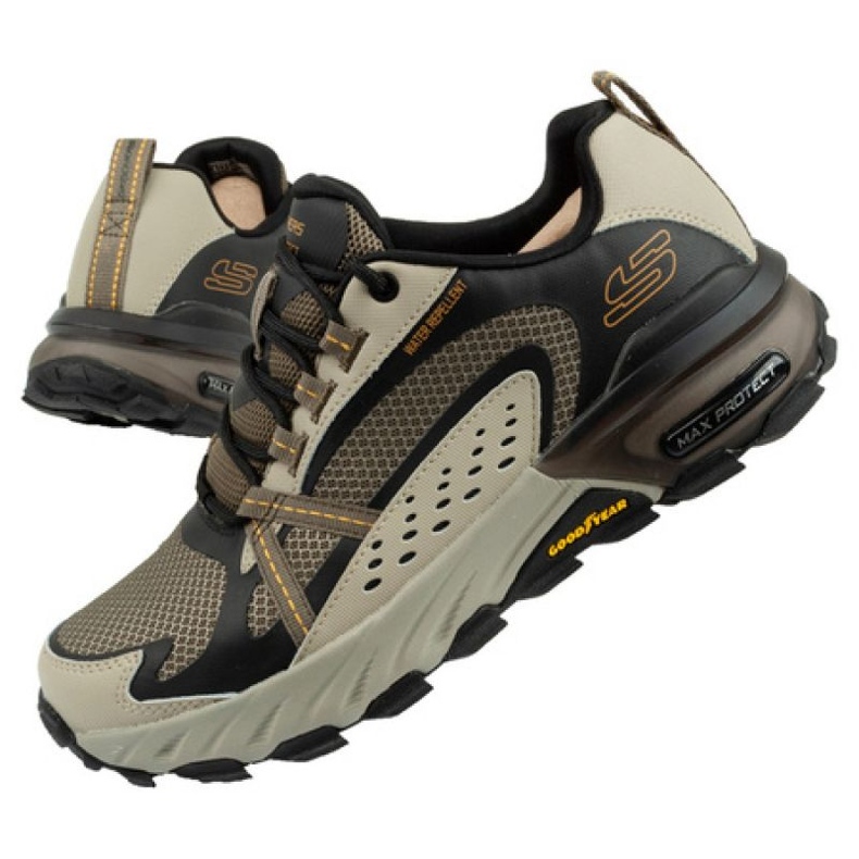 Skechers Max Protect M 237303-PBBK Schuhe beige