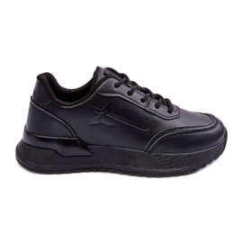 Klassische Sportschuhe für Damen Big Star MM274223 Schwarz