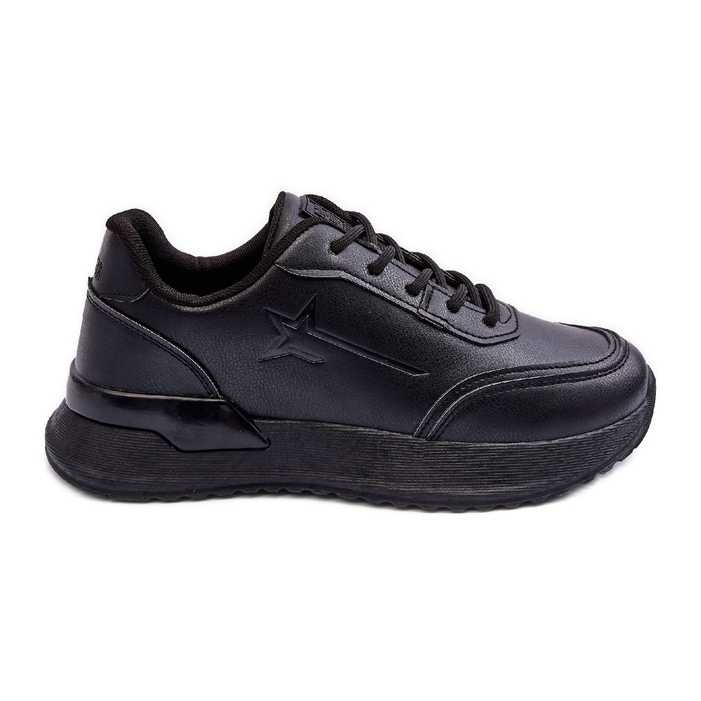 Klassische Sportschuhe für Damen Big Star MM274223 Schwarz