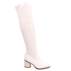 Mckenzie Beige Musketiere mit niedrigen Absätzen