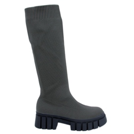 Stiefel mit flexiblem Tapp Green-Obermaterial grün