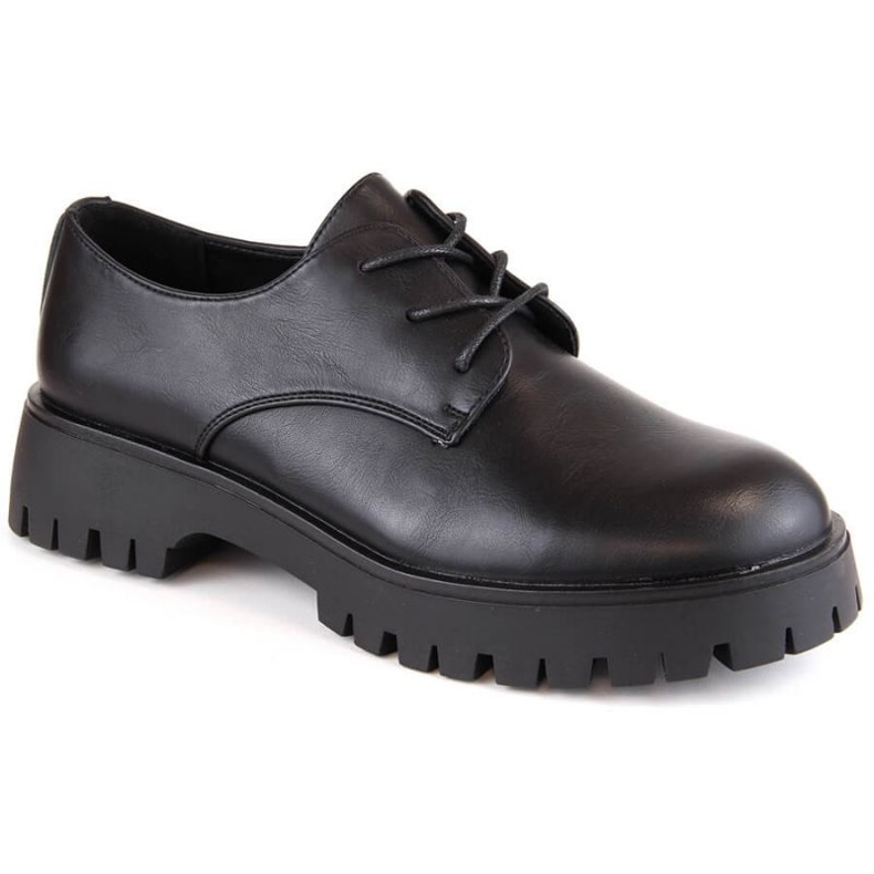 Sergio Leone W SK424A Oxford-Schuhe, schwarz