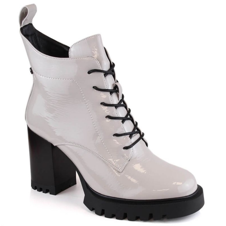 Isolierte Stiefeletten D&amp;A S.Barski Premium Collection W OLI234A grau