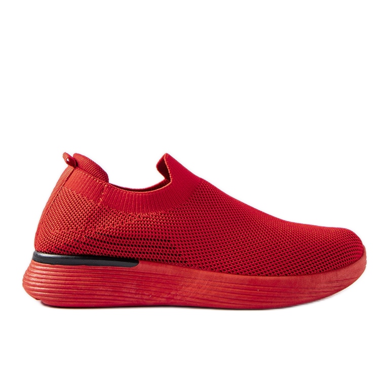 Rote Slip-On-Sneaker für Herren von Gaidano