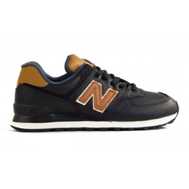 New Balance M ML574OMD Schuhe Schwarz