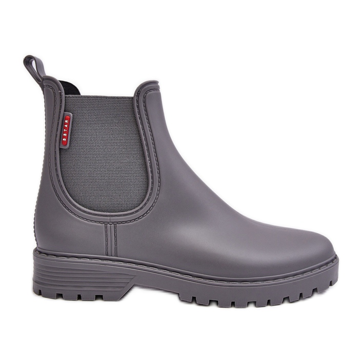 PS1 Niedrige Damen-Gummistiefel in Grau von Birella