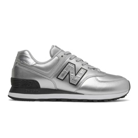 New Balance W WL574PN2 Schuhe silber-