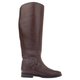 Marco Shoes Weite Marley-Stiefel braun