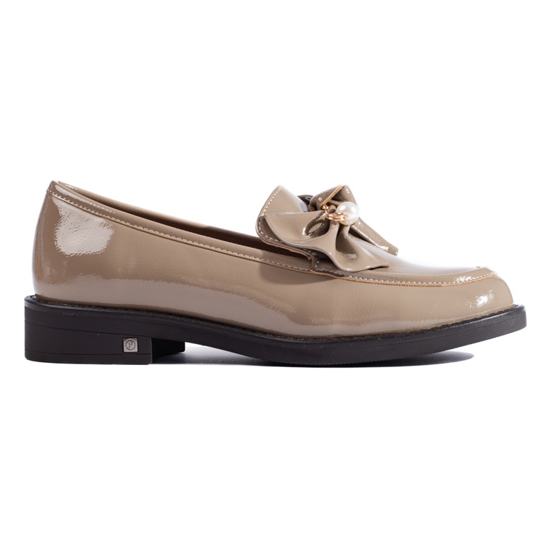 W. Potocki Lackierte Potocki Damenschuhe grau