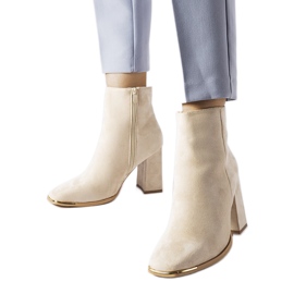 Beige Stiefeletten von Cheney