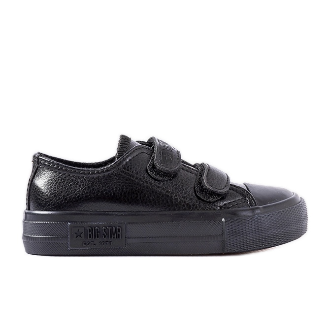 Schwarze Kinder-Sneaker Big Star KK374092
