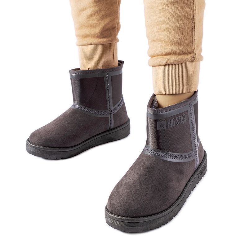 Graue Schneestiefel Big Star KK274615