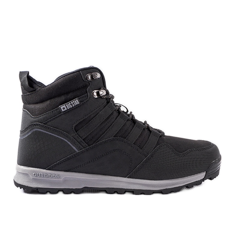 Schwarze isolierte Stiefel Big Star KK174371 906