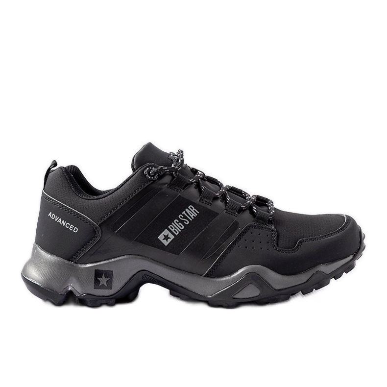 Schwarz-graue Big Star GG174269 Trekkingschuhe