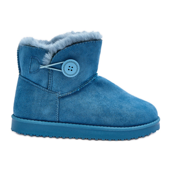 PS1 Isolierte Damen-Schneestiefel mit Verzierung, blaues Siriol