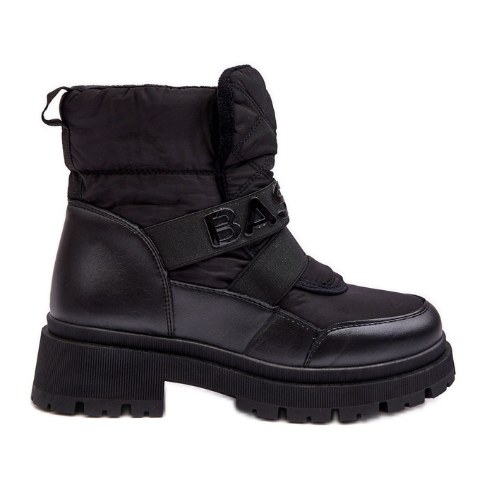 PS1 Isolierte Schneestiefel mit Reißverschluss für Damen in Schwarz von Zeva