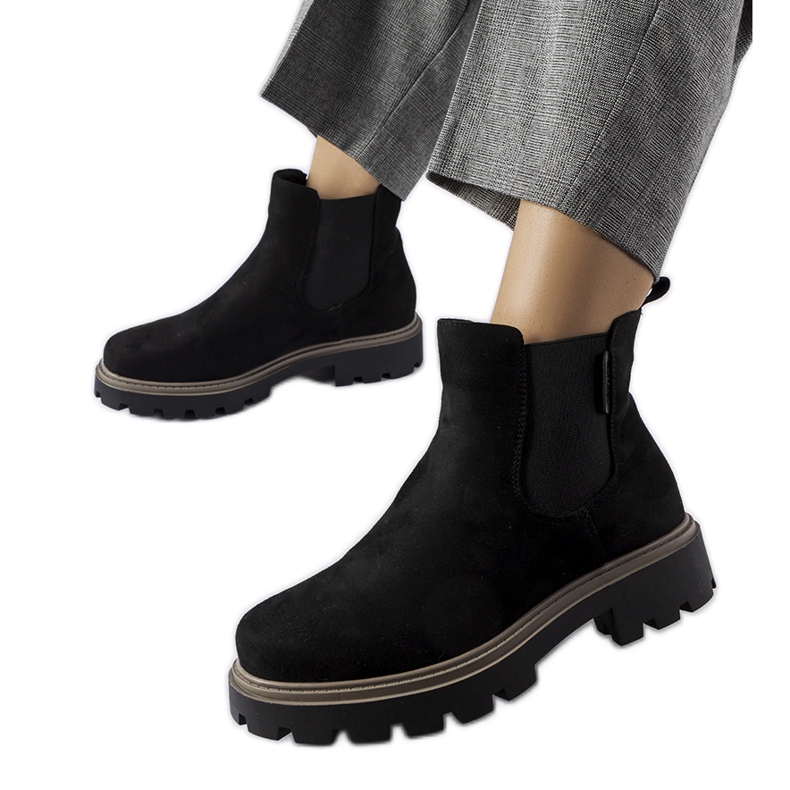 Schwarze isolierte Stiefel Big Star MM274372