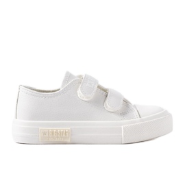 Weiße Kinder-Sneaker Big Star KK374093
