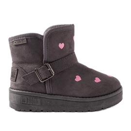 Graue Kinder-Schneestiefel Big Star KK374244