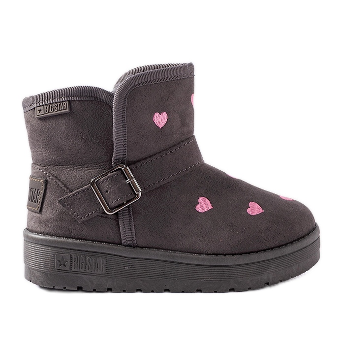 Graue Kinder-Schneestiefel Big Star KK374244