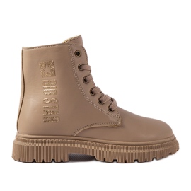 Beige isolierte Stiefel Big Star MM374154