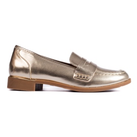 Klassische goldene Slipper für Damen von Shelovet