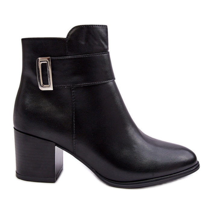 Sergio Leone Damen-Stiefeletten aus Leder in Schwarz von Starines