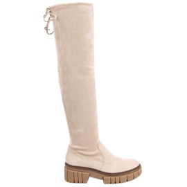 Damenstiefel Alyssa Beige