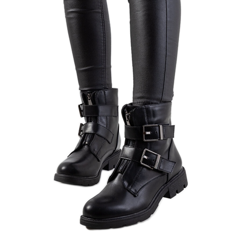 Schwarze isolierte Damenstiefel von Stewart