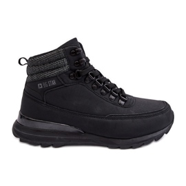 Trapper Schnür-Trekkingschuhe Schwarz Big Star MM274677