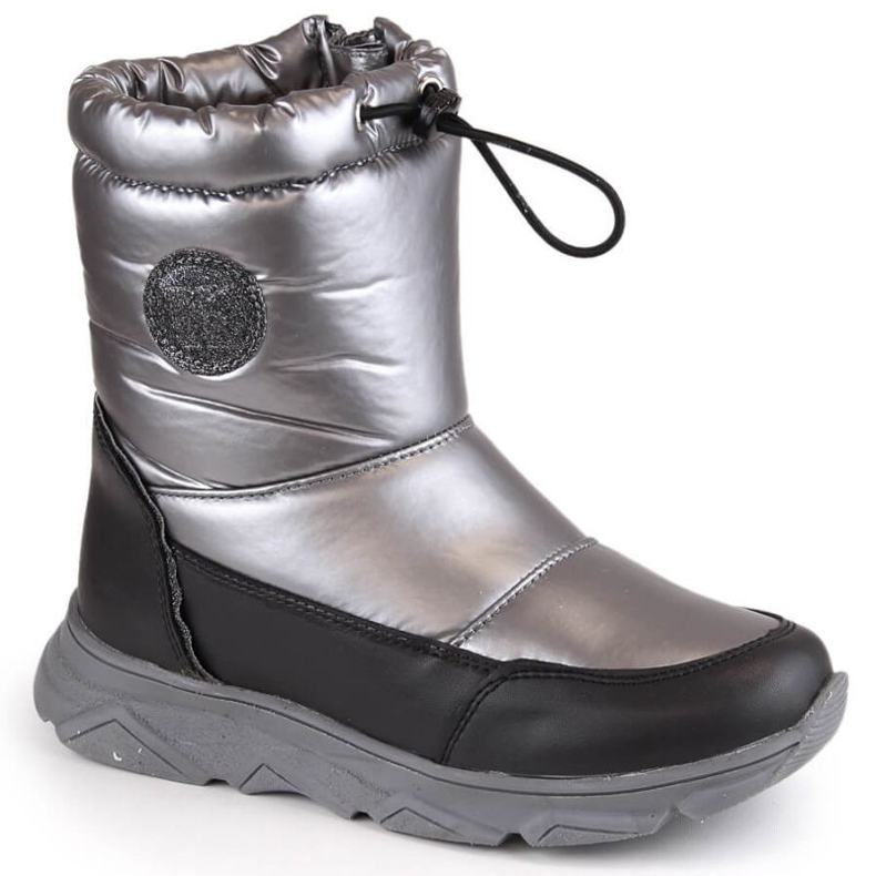 Wasserdichte Schneestiefel mit Membran Kornecki Jr KOR6916A, Silber