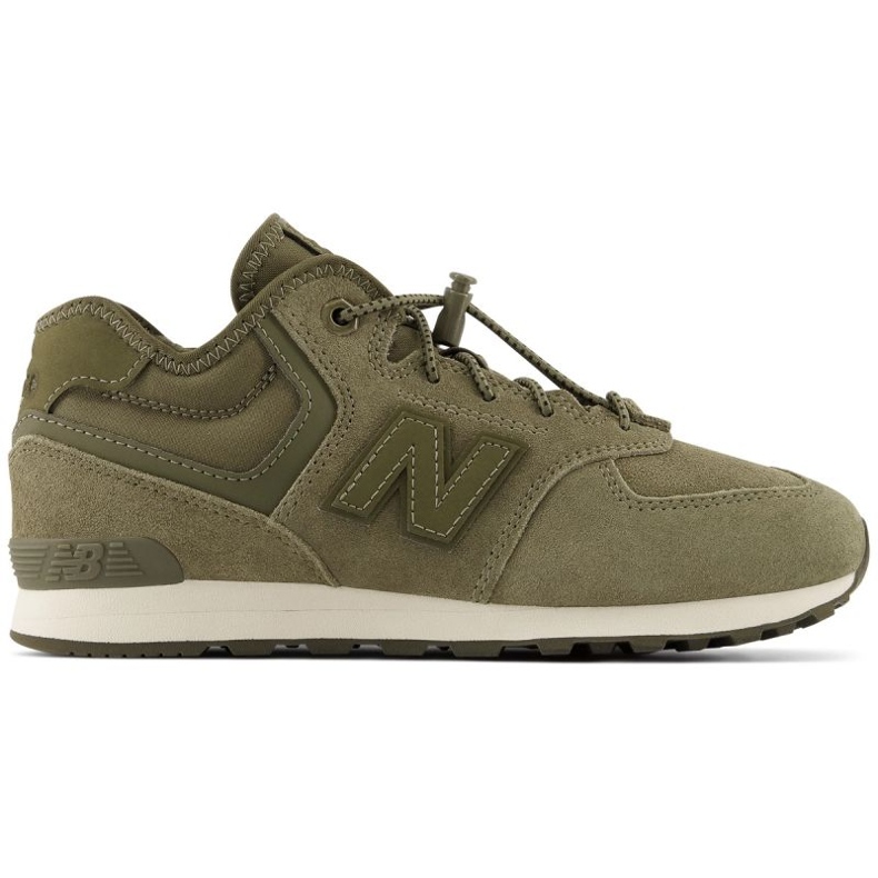 New Balance W JrGV574HG1 isolierte Schuhe grün