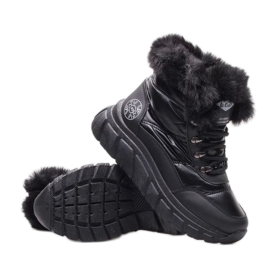 Lee Cooper LCJ-23-44-1955L Schneestiefel schwarz