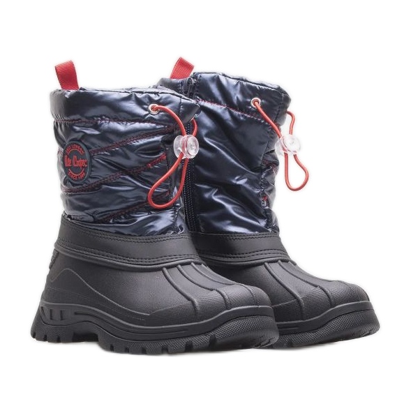 Lee Cooper LCJ-23-44-2000K Schneestiefel schwarz