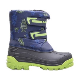 Lee Cooper LCJ-23-44-2006K Schneestiefel blau