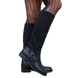 Schwarze Stiefel mit flexiblem Obermaterial von Casanova