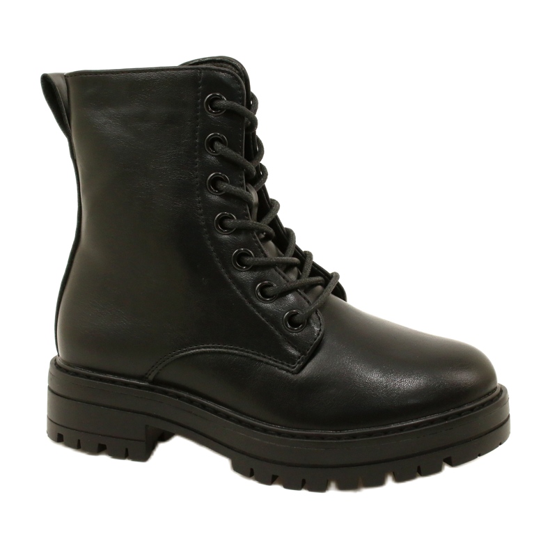 Evento Modische Miss Zipper Stiefel 23DZ35-4235 schwarz