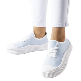 Blaue Collepepe-Plateau-Sneaker