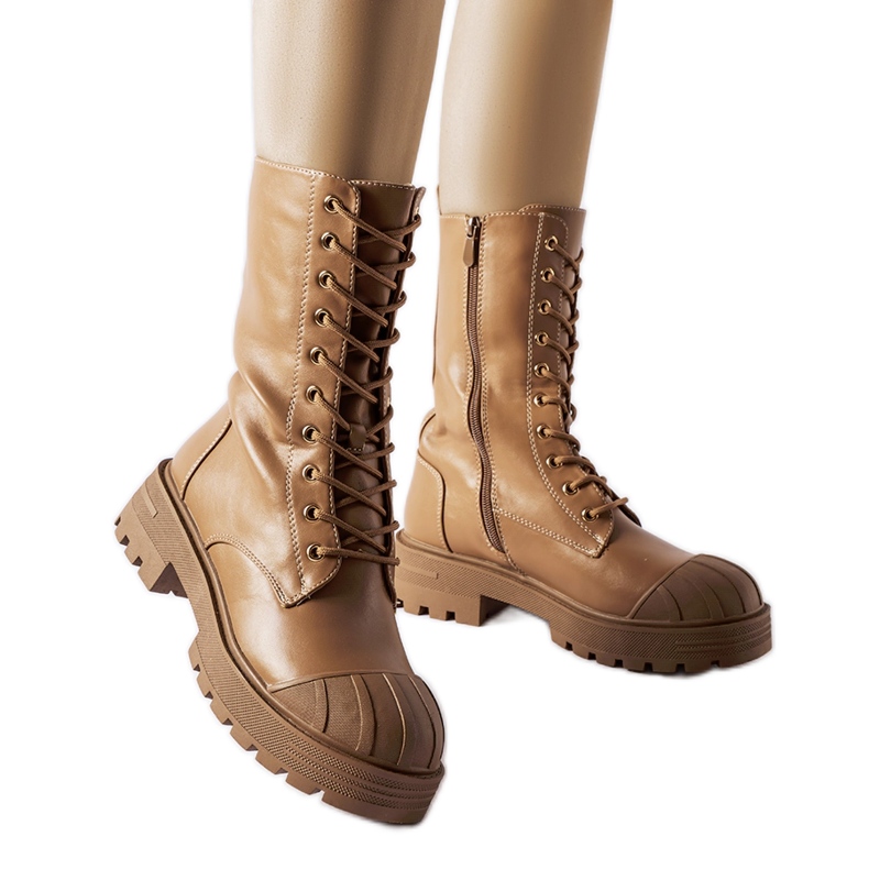 Braune, isolierte Cardinale-Arbeiterjacke für Damen