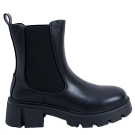 High-Top-Chelsea-Stiefel von Rumer Black schwarz
