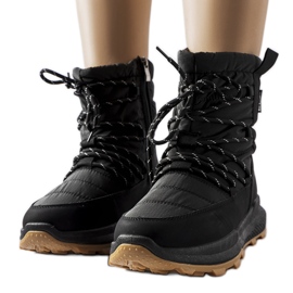 Schwarze Lee Cooper LCJ-23-44-1987L Schneestiefel