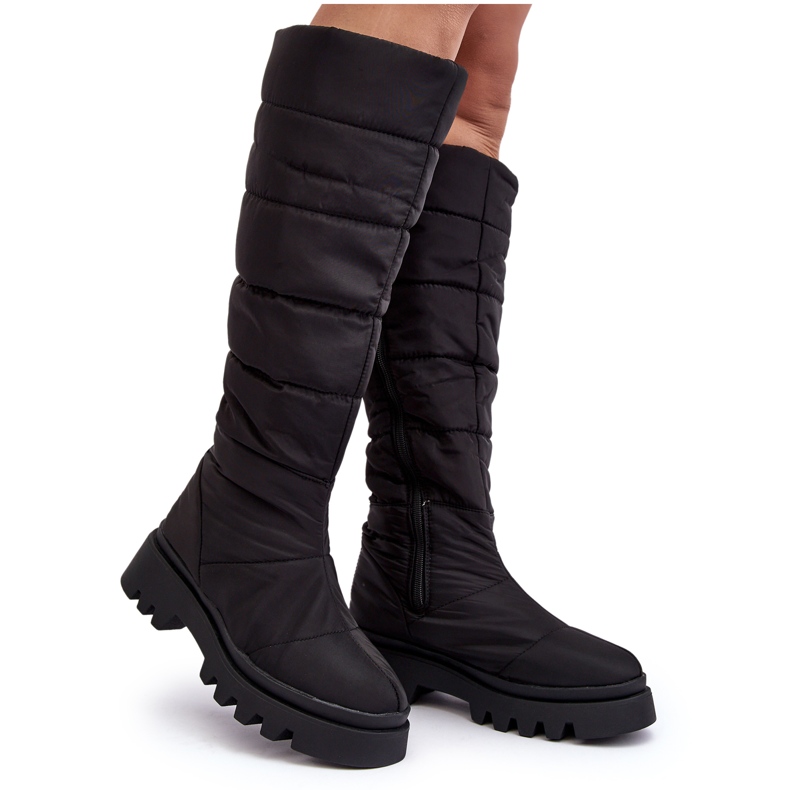 Isolierte Damen-Schneestiefel Schwarz Big Star MM274332