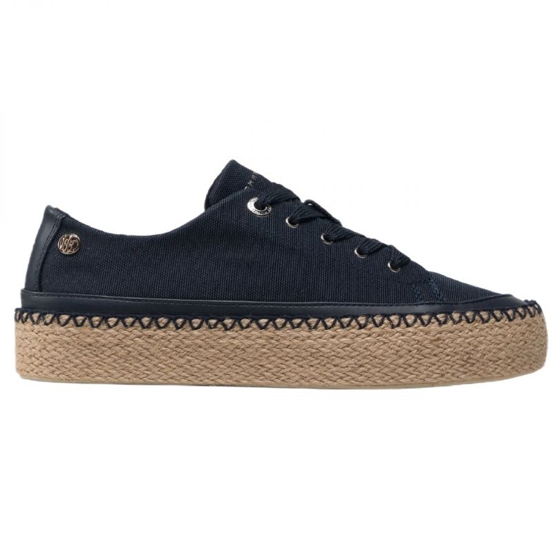Tommy Hilfiger Rope Vulc Sneaker W FW0FW06461 Schuhe blau