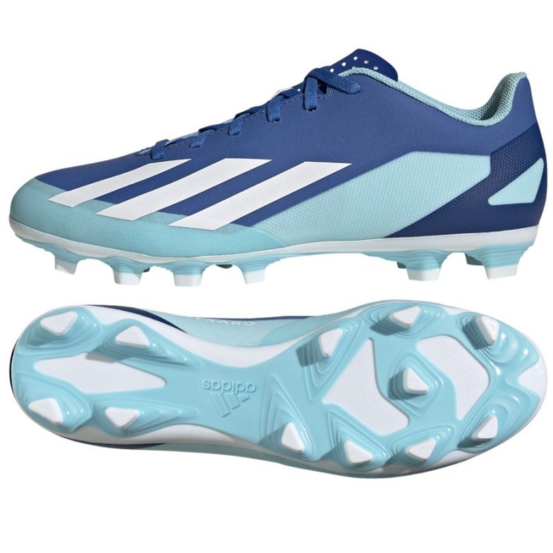 Adidas X Crazyfast.4 Fg M GY7431 Fußballschuhe blau