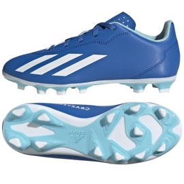 Adidas X Crazyfast.4 FxG IE1587 Fußballschuhe blau